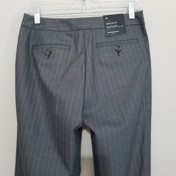 NWT Banana Republic Martin Fit Trouser Leg Pants - Picture 7 of 7
